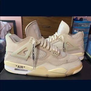Jordan 4 off white Size 11W/9.5M